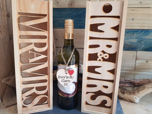 Mr & Mrs Bottle Box